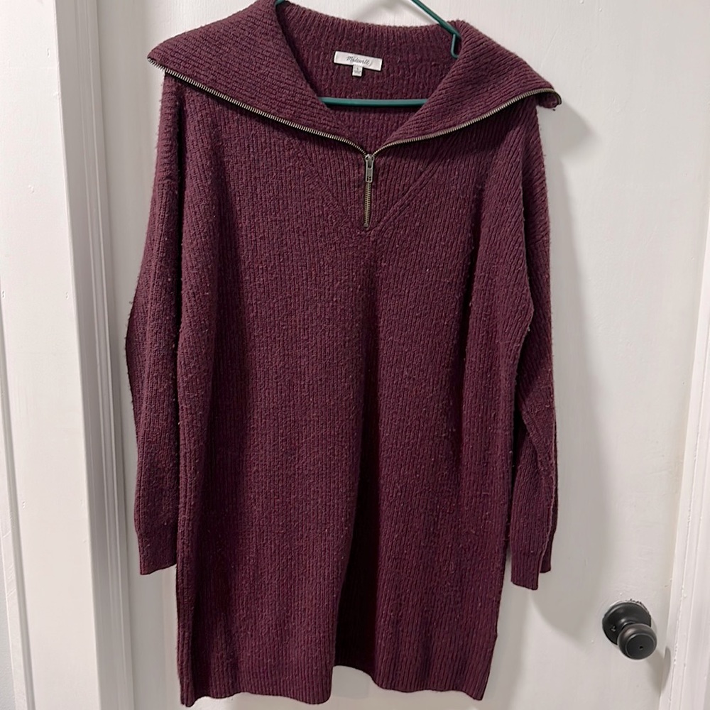 Madewell long sweater size large